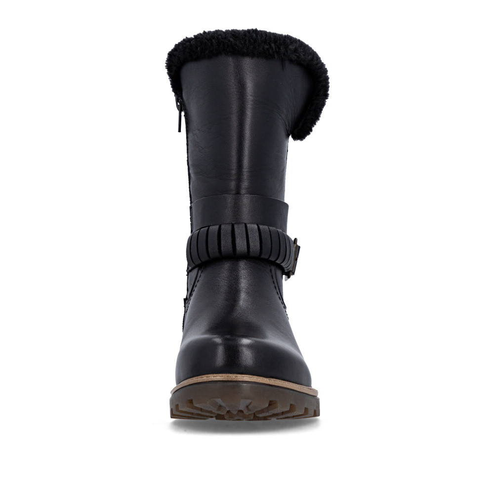 detail Dámská kotníková obuv REMONTE D3C72-00 černá W5