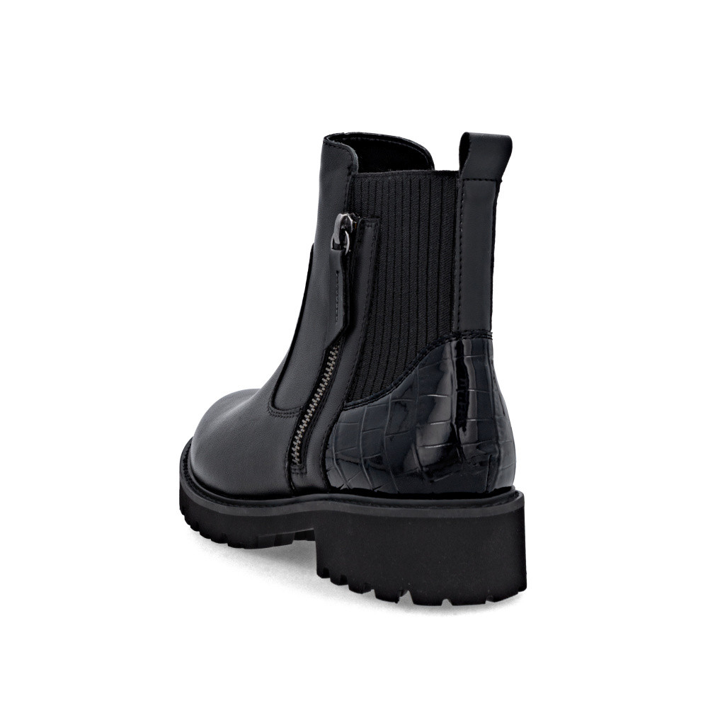 detail Dámská kotníková obuv REMONTE D8655-00 černá W5