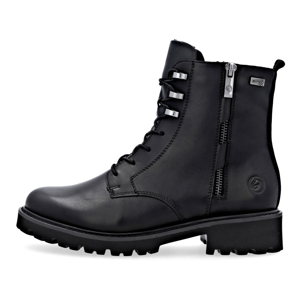 detail Dámská kotníková obuv REMONTE D8656-00 černá W5