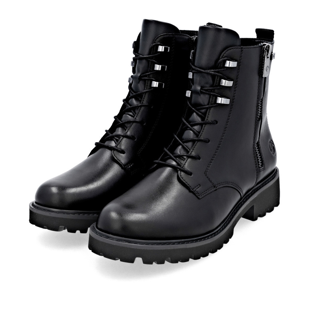 detail Dámská kotníková obuv REMONTE D8656-00 černá W5