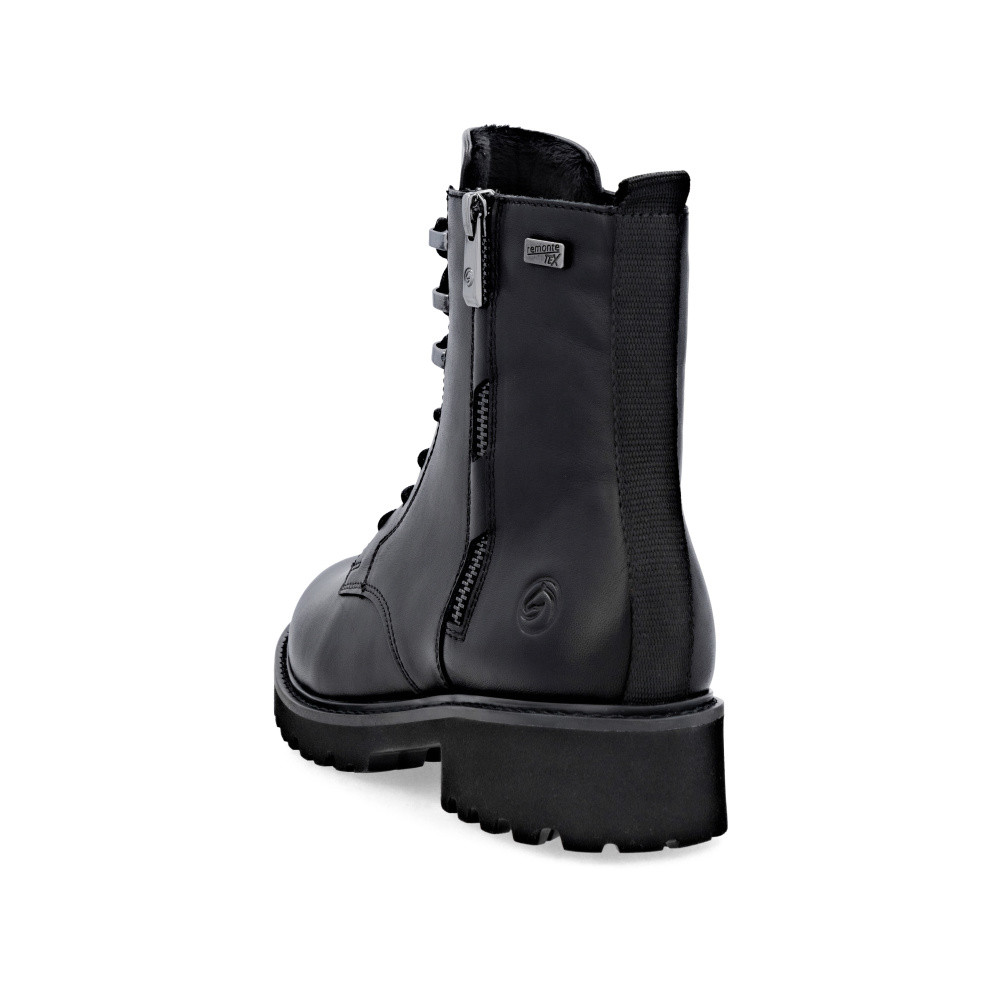 detail Dámská kotníková obuv REMONTE D8656-00 černá W5