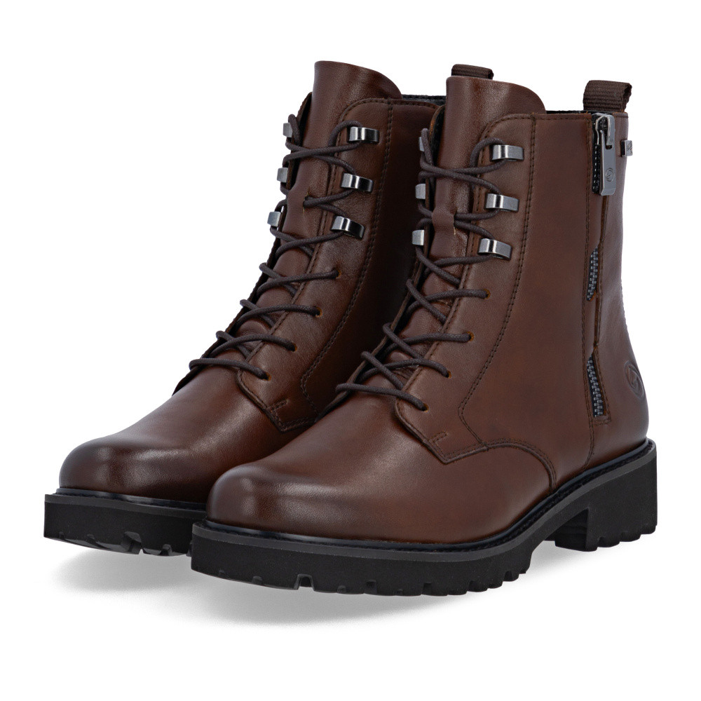 detail Dámská kotníková obuv REMONTE D8656-25 hnědá W5