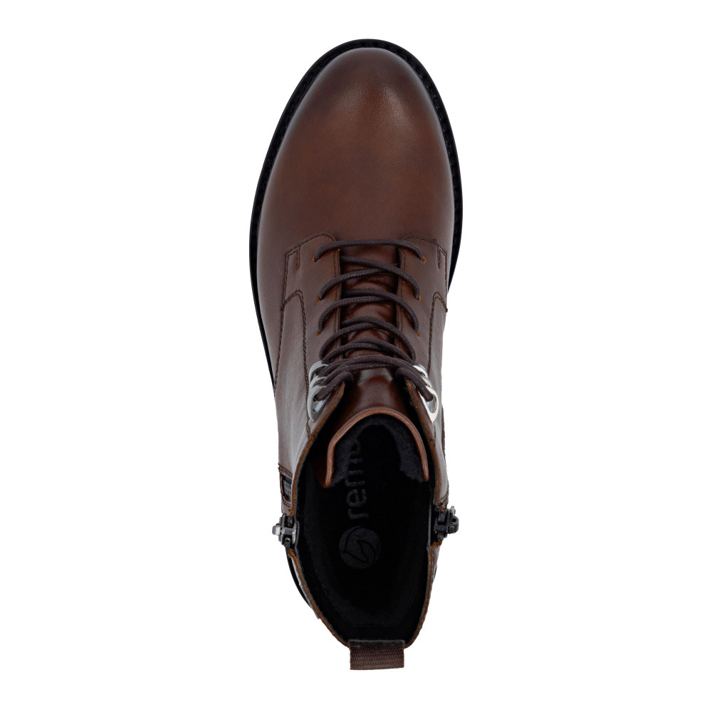 detail Dámská kotníková obuv REMONTE D8656-25 hnědá W5