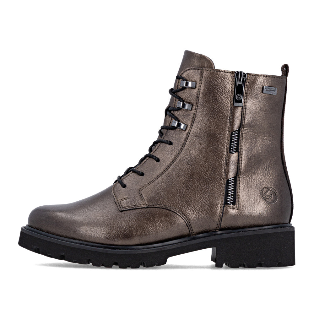 detail Dámská kotníková obuv REMONTE D8656-90 hnědá W5