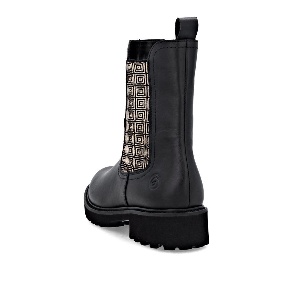 detail Dámská kotníková obuv REMONTE D8694-03 černá W5