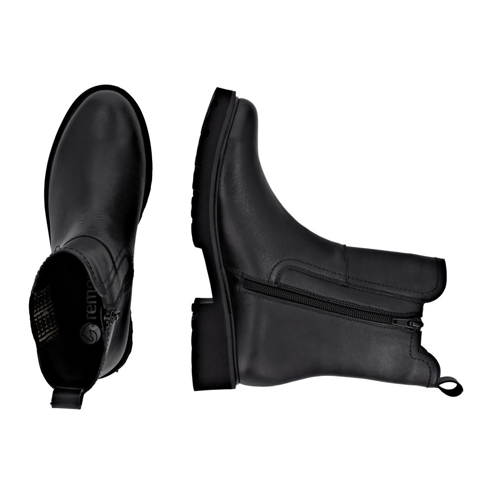 detail Dámská kotníková obuv REMONTE D8694-03 černá W5