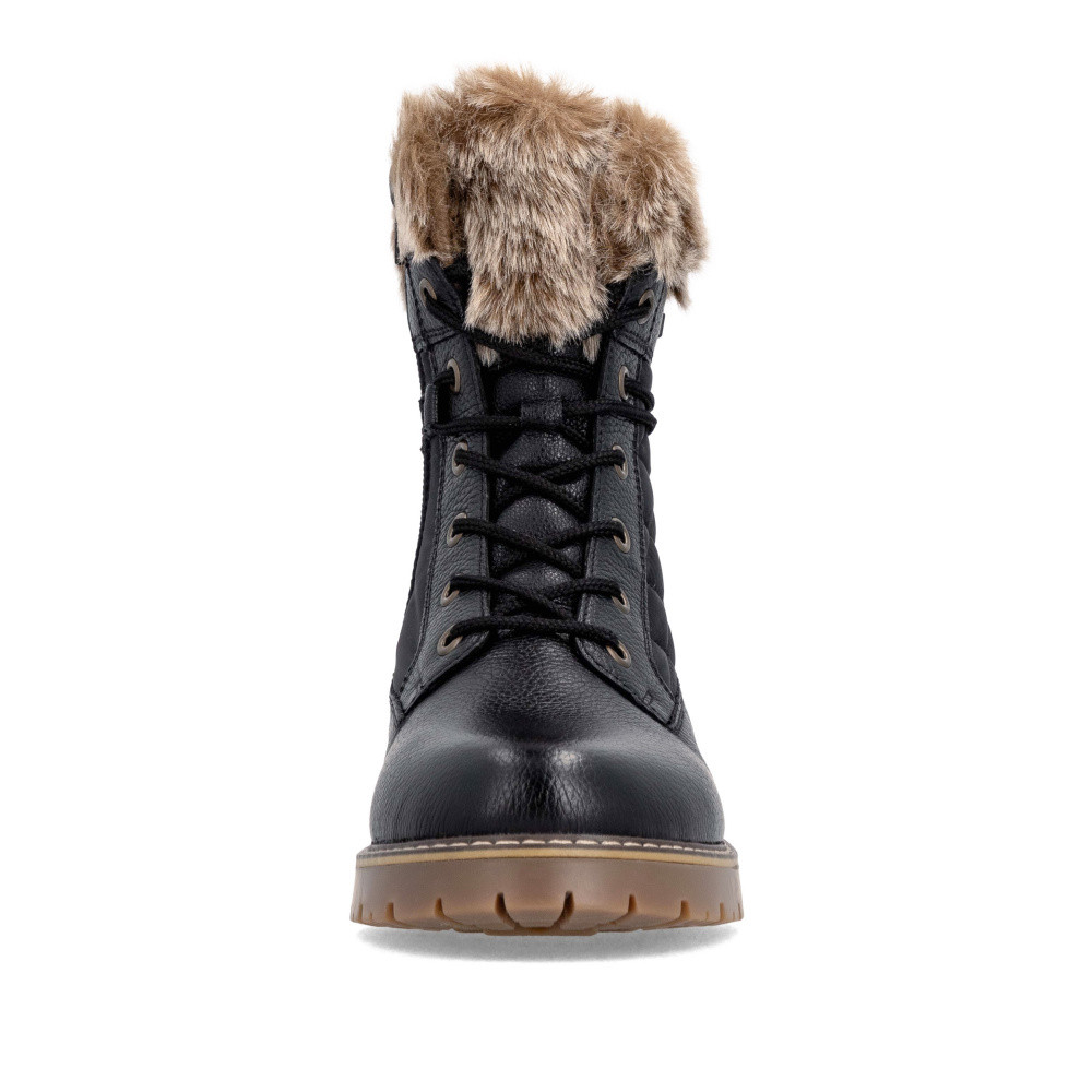 detail Dámská kotníková obuv REMONTE D9383-03 černá W5