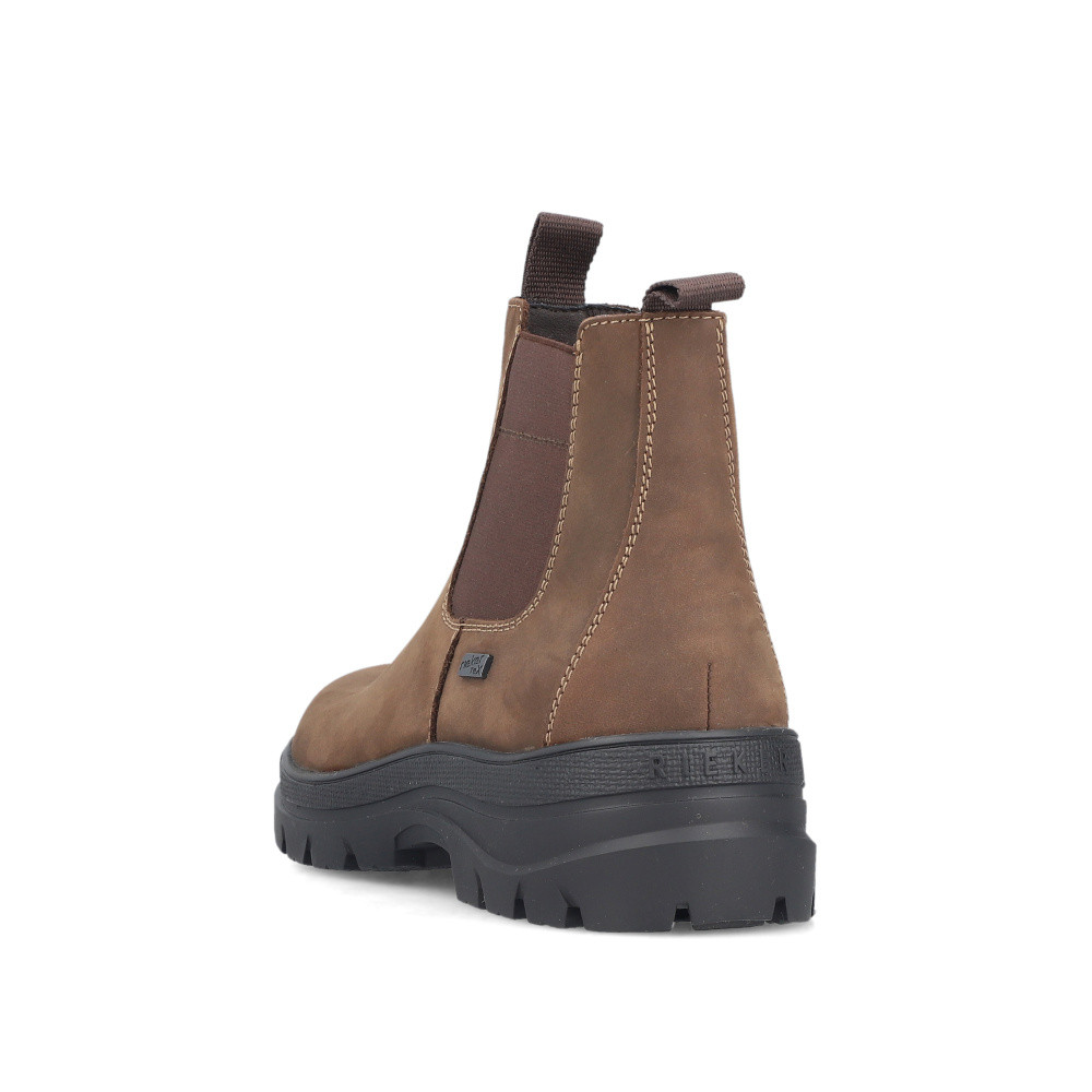 detail Pánská kotníková obuv RIEKER F5450-25 hnědá W5