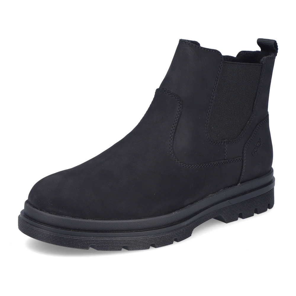 detail Pánská kotníková obuv RIEKER F7051-00 černá W5