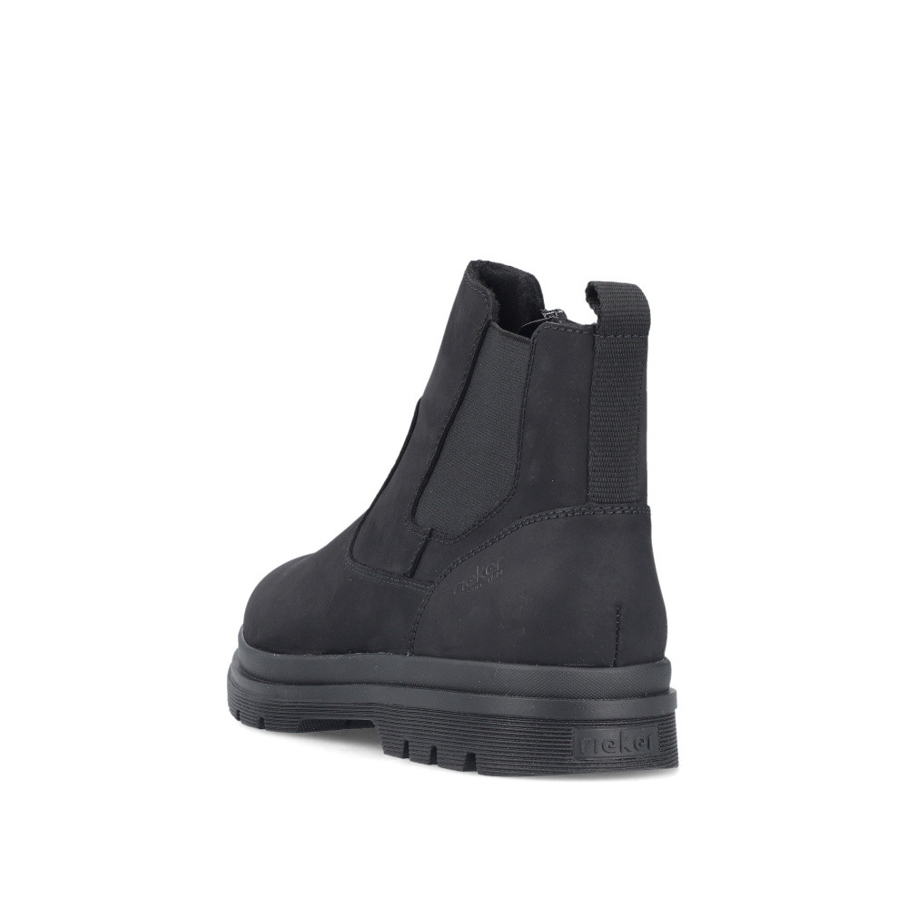 detail Pánská kotníková obuv RIEKER F7051-00 černá W5