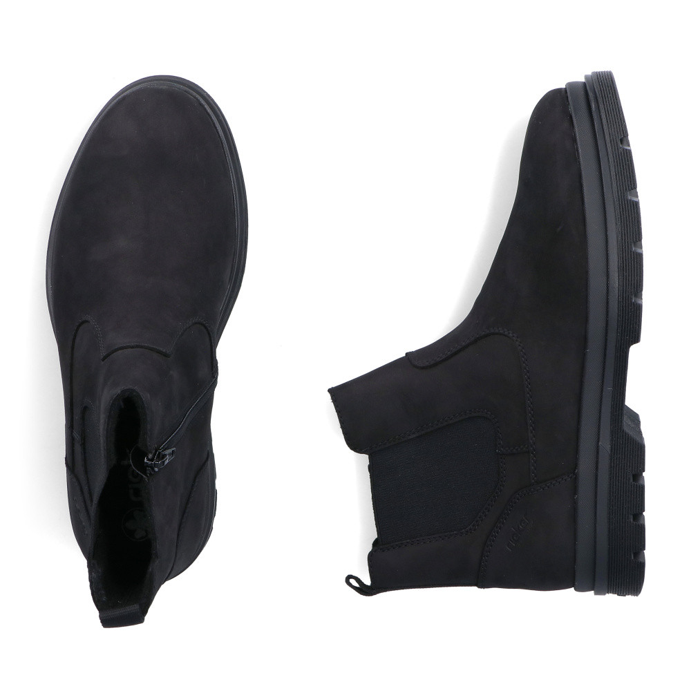 detail Pánská kotníková obuv RIEKER F7051-00 černá W5