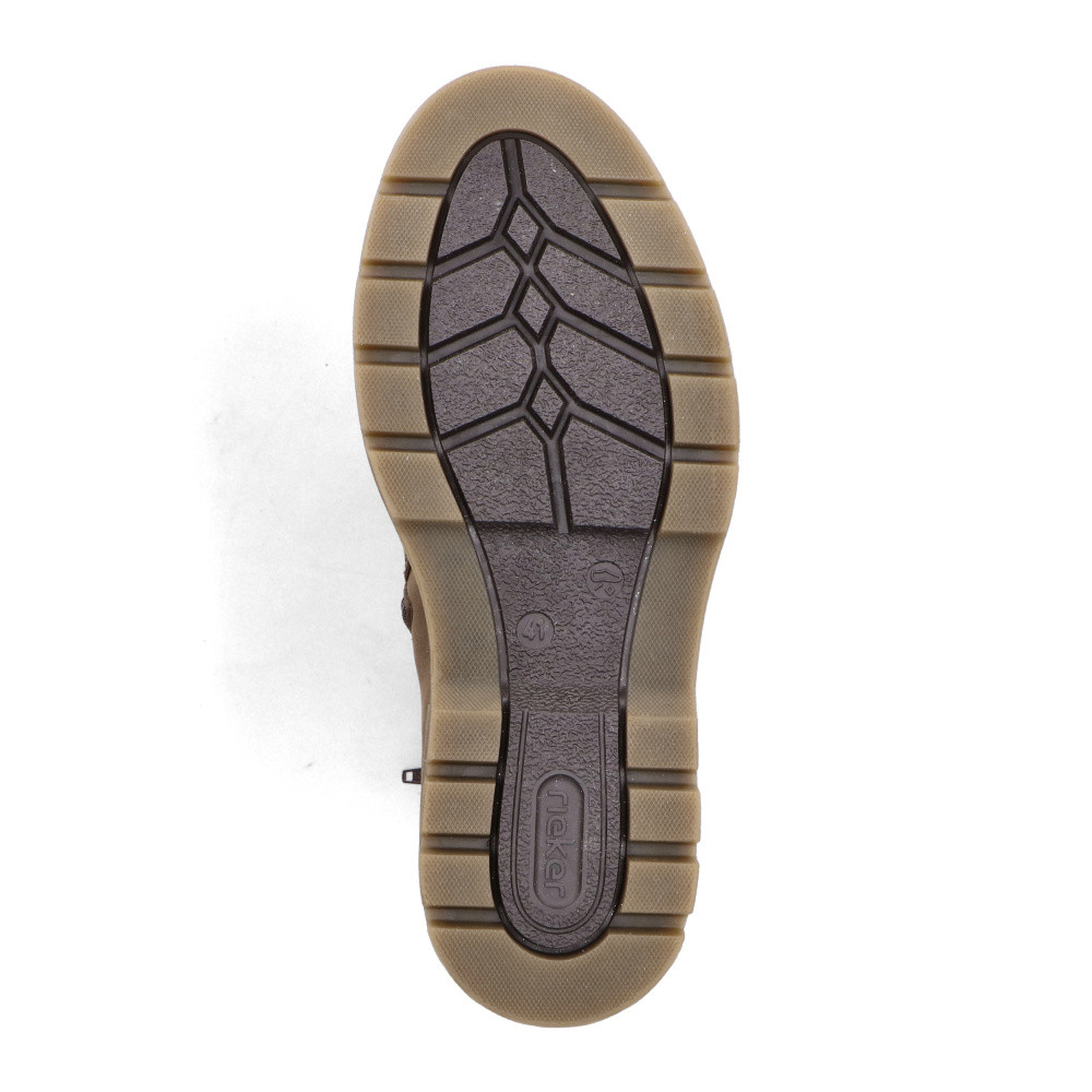 detail Pánská kotníková obuv RIEKER F7070-25 hnědá W5