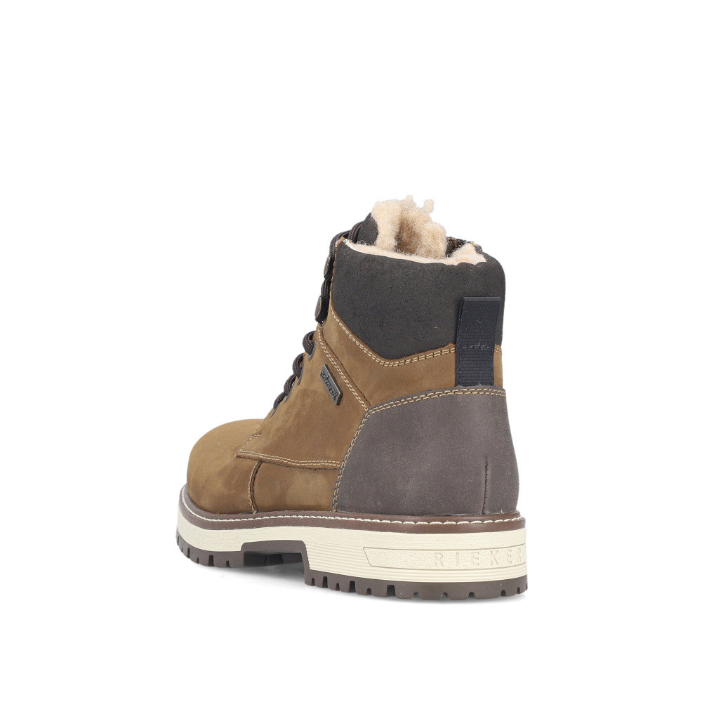 detail Pánská kotníková obuv RIEKER F8311-25 hnědá W5
