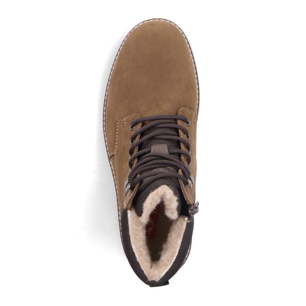 detail Pánská kotníková obuv RIEKER F8311-25 hnědá W5