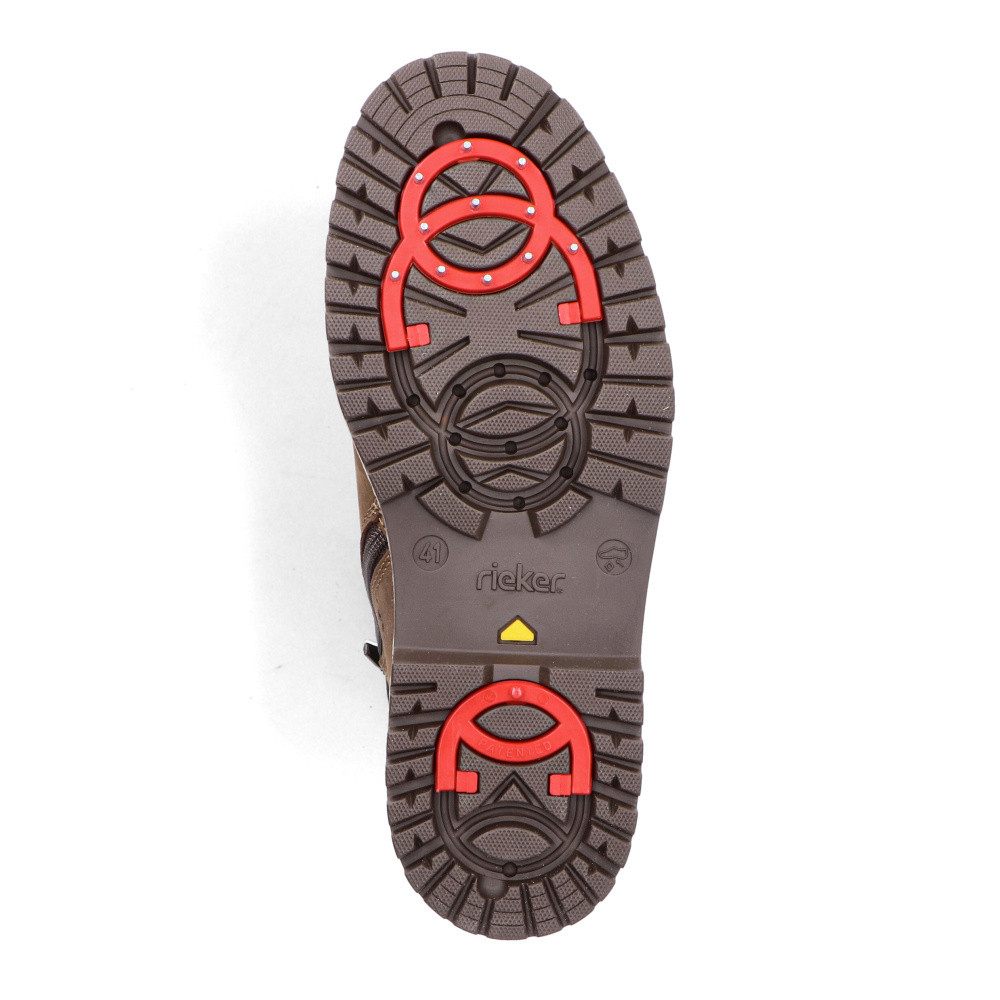 detail Pánská kotníková obuv RIEKER F8311-25 hnědá W5