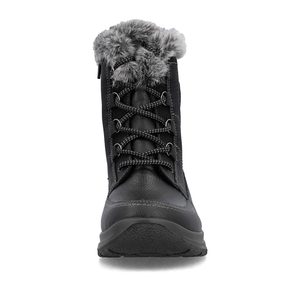 detail Dámská kotníková obuv RIEKER L7706-00 černá W5