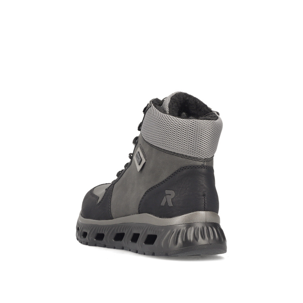 detail Dámská kotníková obuv RIEKER M6023-45 šedá W5