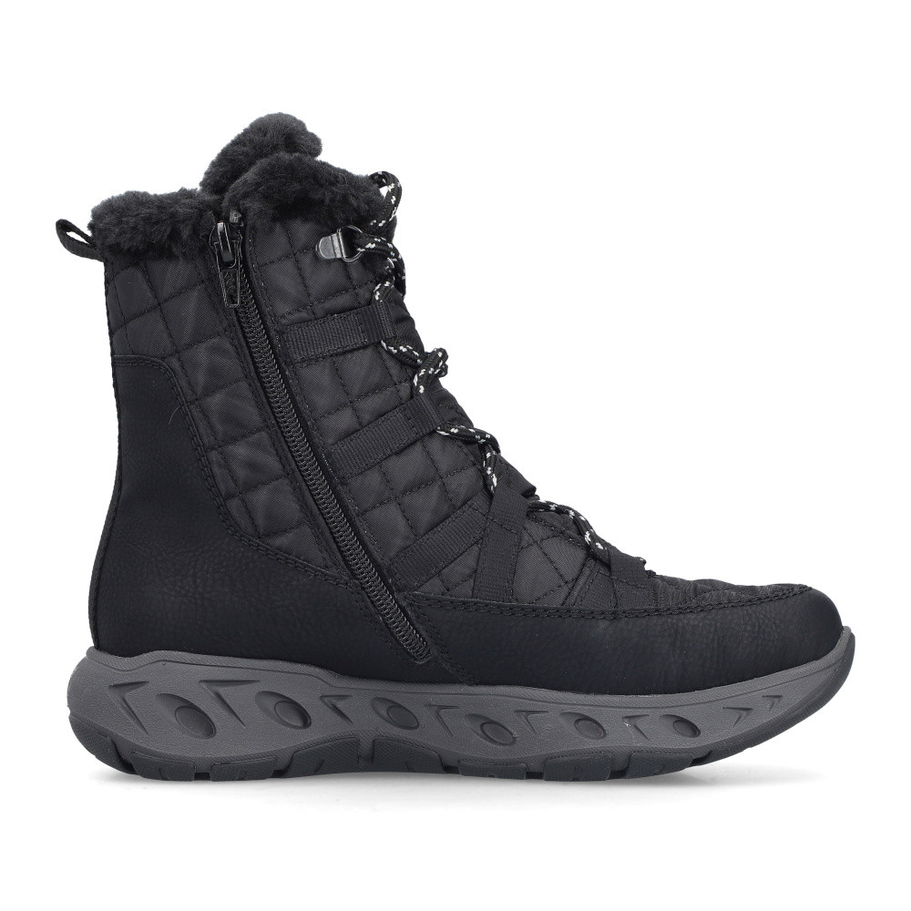 detail Dámská kotníková obuv RIEKER M6540-00 černá W5