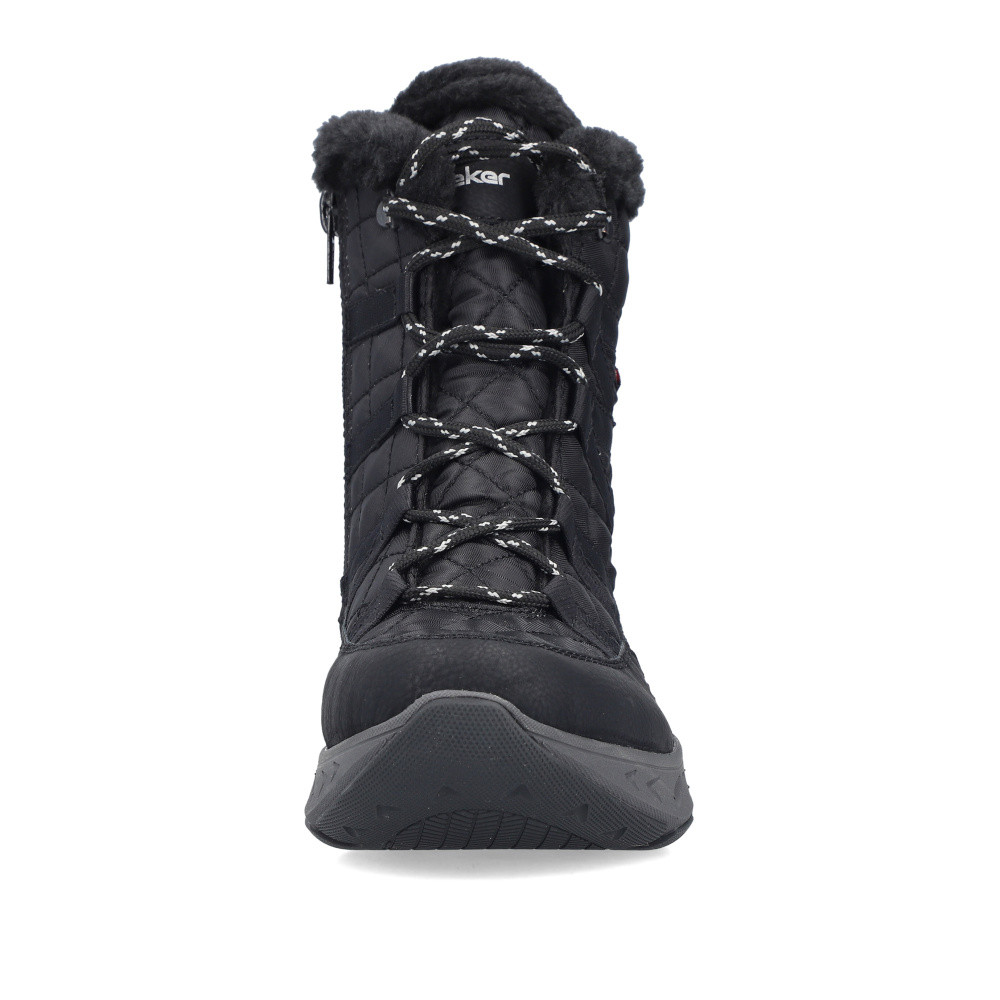 detail Dámská kotníková obuv RIEKER M6540-00 černá W5