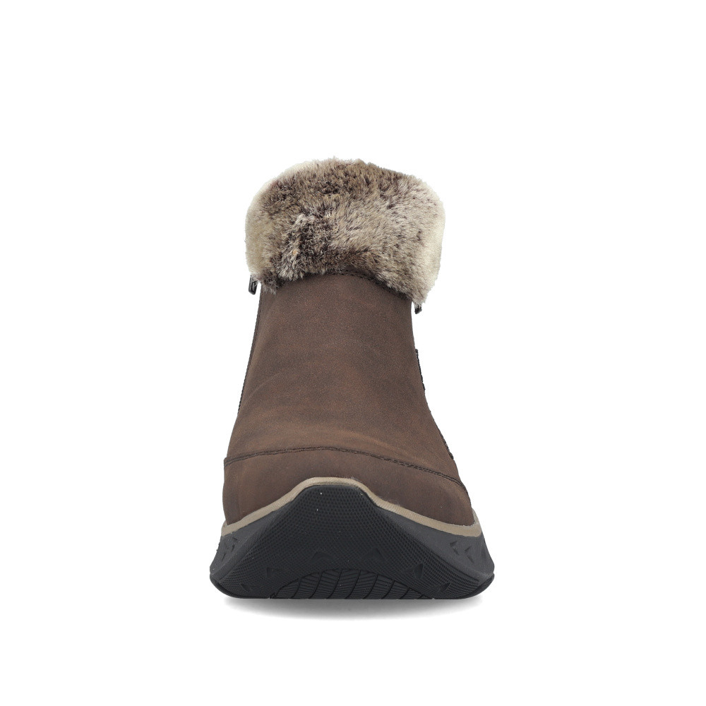 detail Dámská kotníková obuv RIEKER M6560-25 hnědá W5