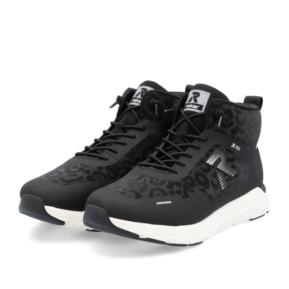 detail Dámská kotníková obuv RIEKER M9004-01 černá W5