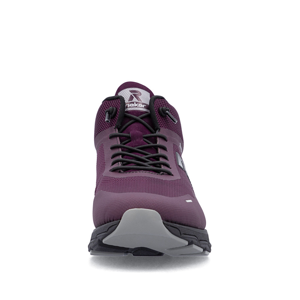 detail Dámská kotníková obuv RIEKER M9004-30 fialová W5