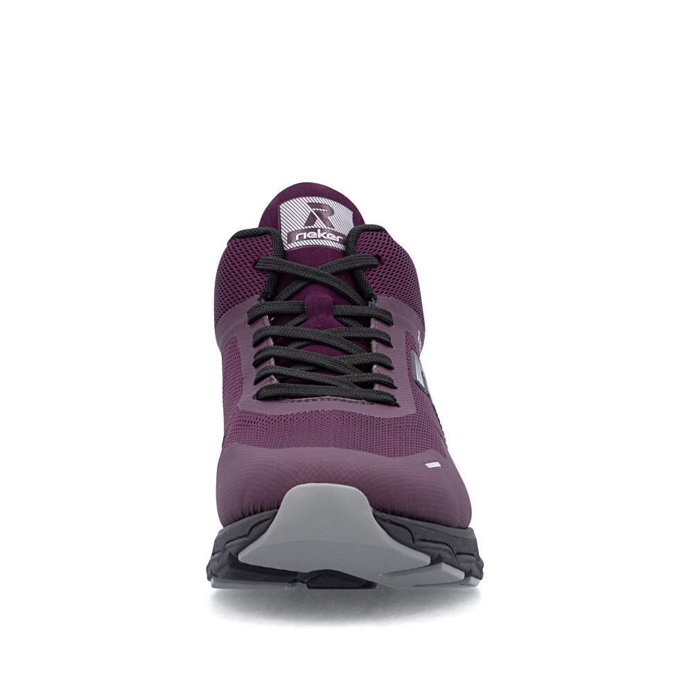 detail Dámská kotníková obuv RIEKER M9004-30 fialová W5