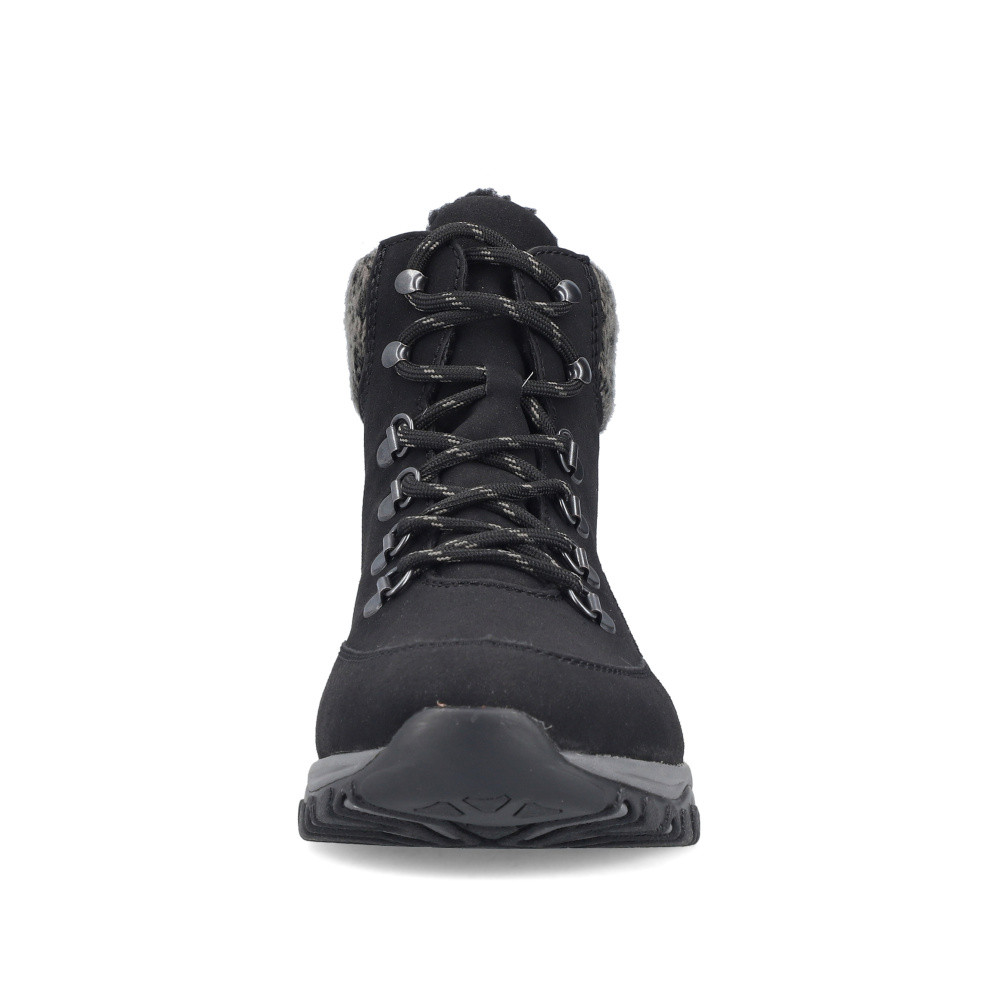detail Dámská kotníková obuv RIEKER M9610-00   BLACK   H/W5