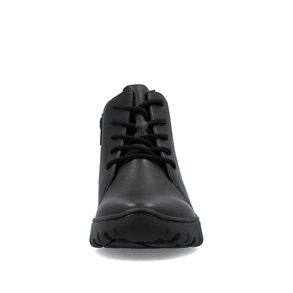 detail Dámská kotníková obuv RIEKER N1331-00 černá W5