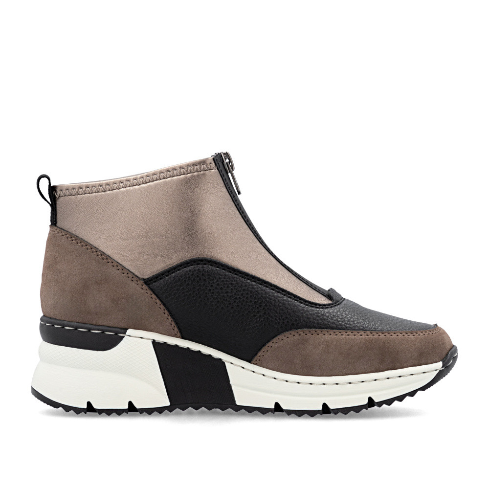 detail Dámská kotníková obuv RIEKER N6352-25 hnědá W5