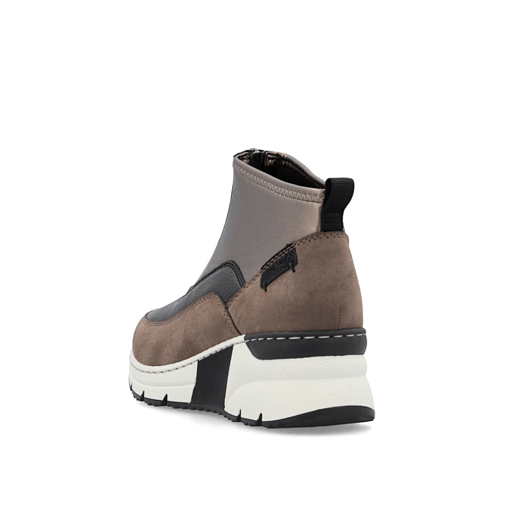 detail Dámská kotníková obuv RIEKER N6352-25 hnědá W5