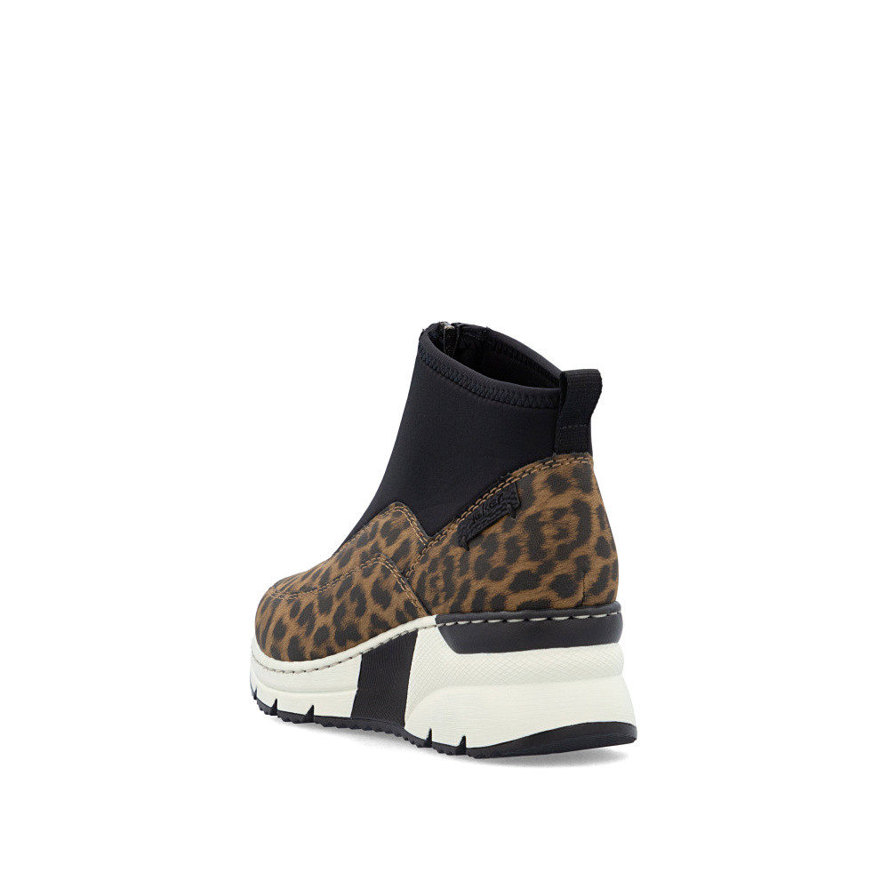 detail Dámská kotníková obuv RIEKER N6352-90 hnědá W5