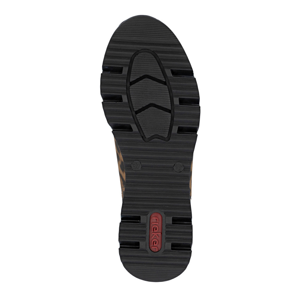 detail Dámská kotníková obuv RIEKER N6352-90 hnědá W5