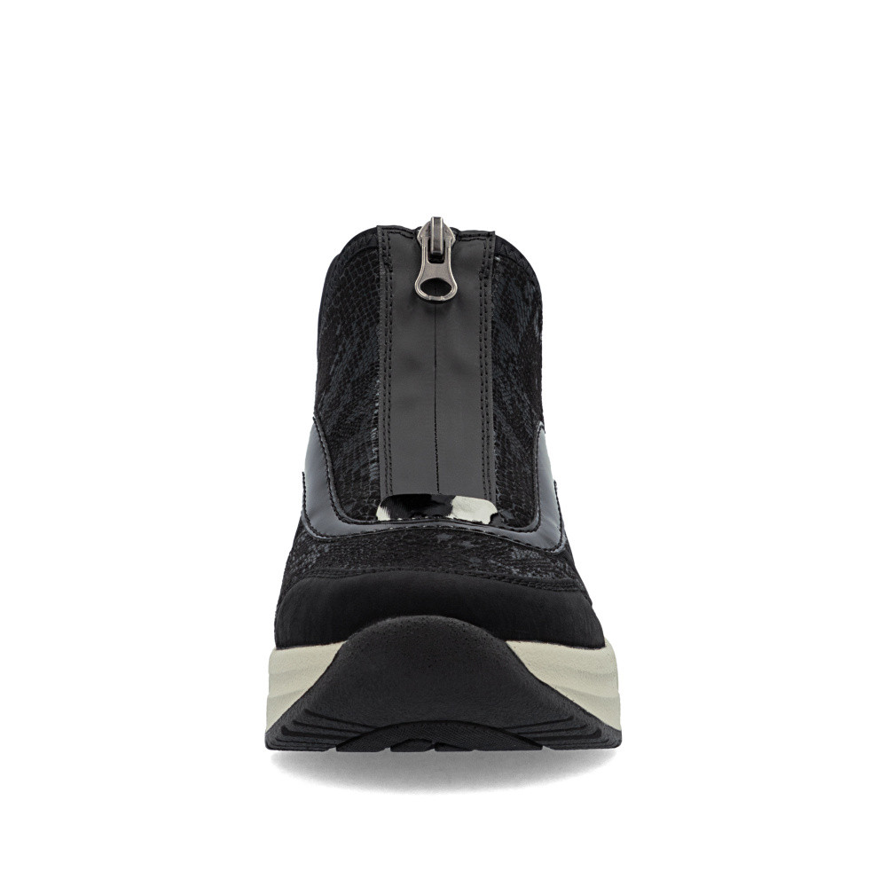 detail Dámská kotníková obuv RIEKER N8151-00 černá W5