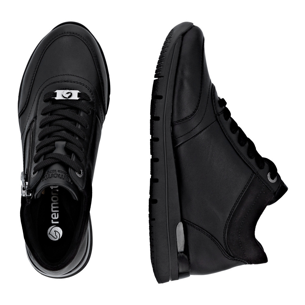 detail Dámská kotníková obuv REMONTE R6775-00 černá W5