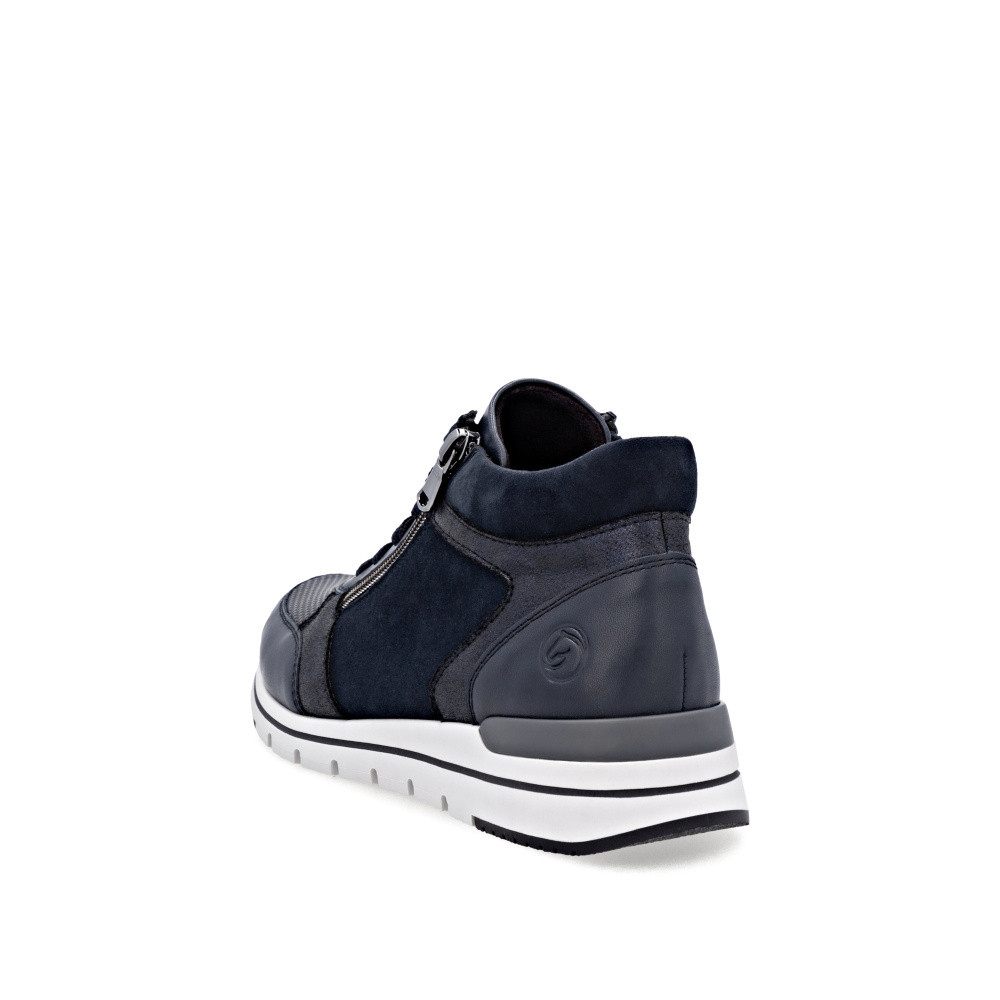 detail Dámská kotníková obuv REMONTE R6776-14 modrá W5