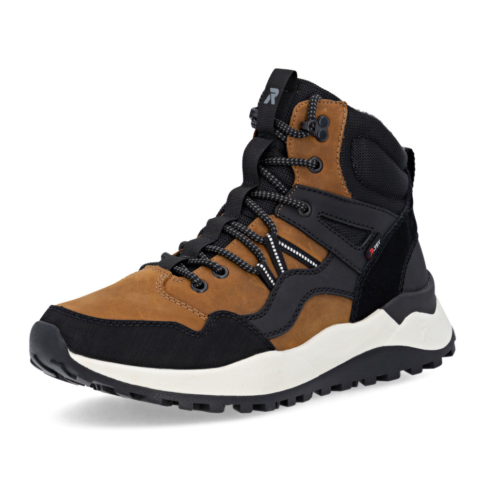 detail Pánská kotníková obuv RIEKER U1370-68 hnědá W5