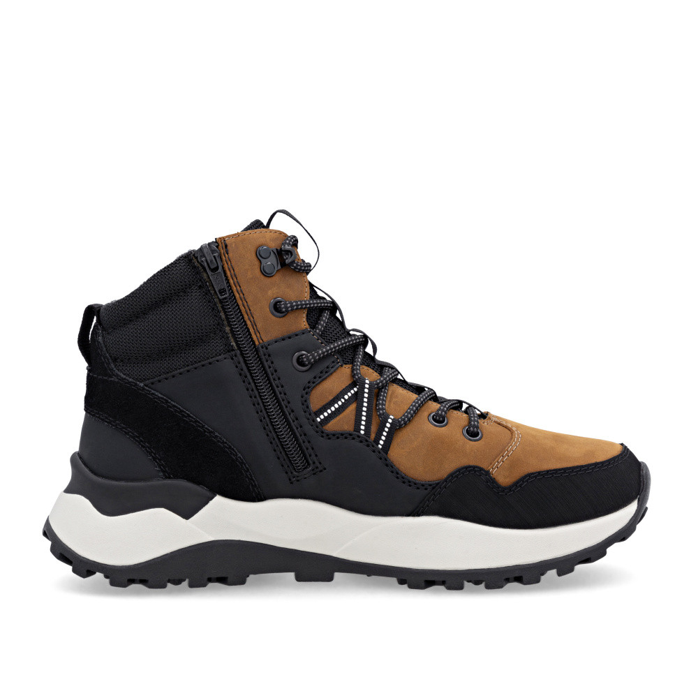 detail Pánská kotníková obuv RIEKER U1370-68 hnědá W5