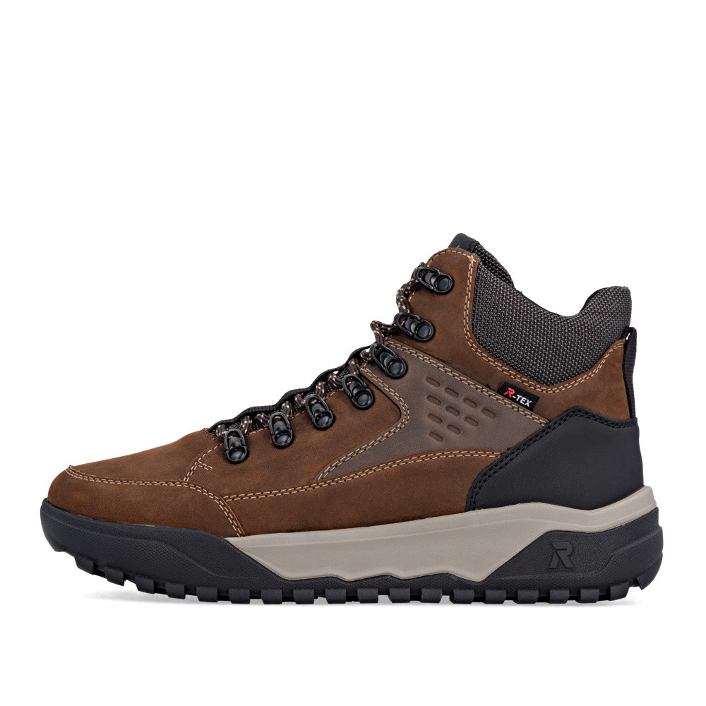 detail Pánská kotníková obuv RIEKER U1570-22 hnědá W5