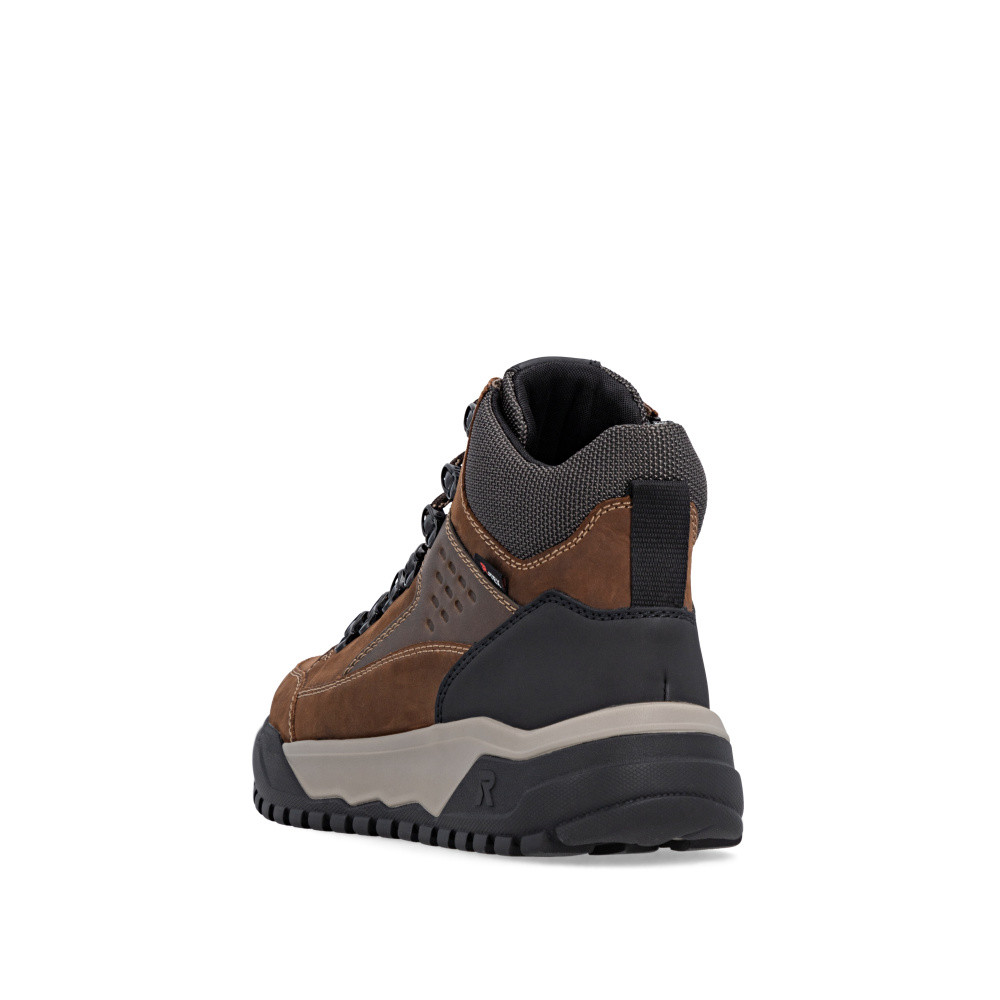 detail Pánská kotníková obuv RIEKER U1570-22 hnědá W5