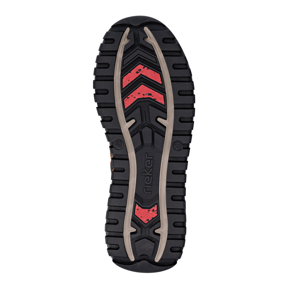 detail Pánská kotníková obuv RIEKER U1570-22 hnědá W5