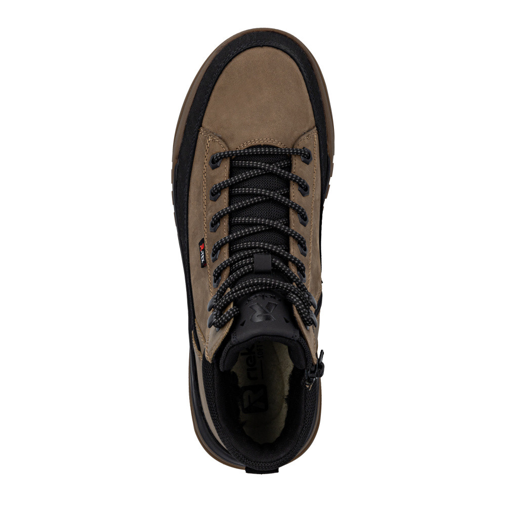 detail Pánská kotníková obuv RIEKER U1571-20 hnědá W5