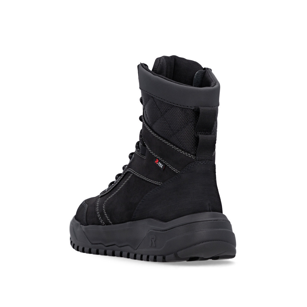 detail Pánská kotníková obuv RIEKER U1572-00 černá W5