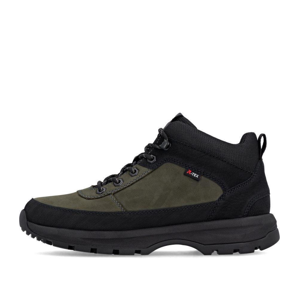 detail Pánská kotníková obuv RIEKER U1670-54 zelená W5