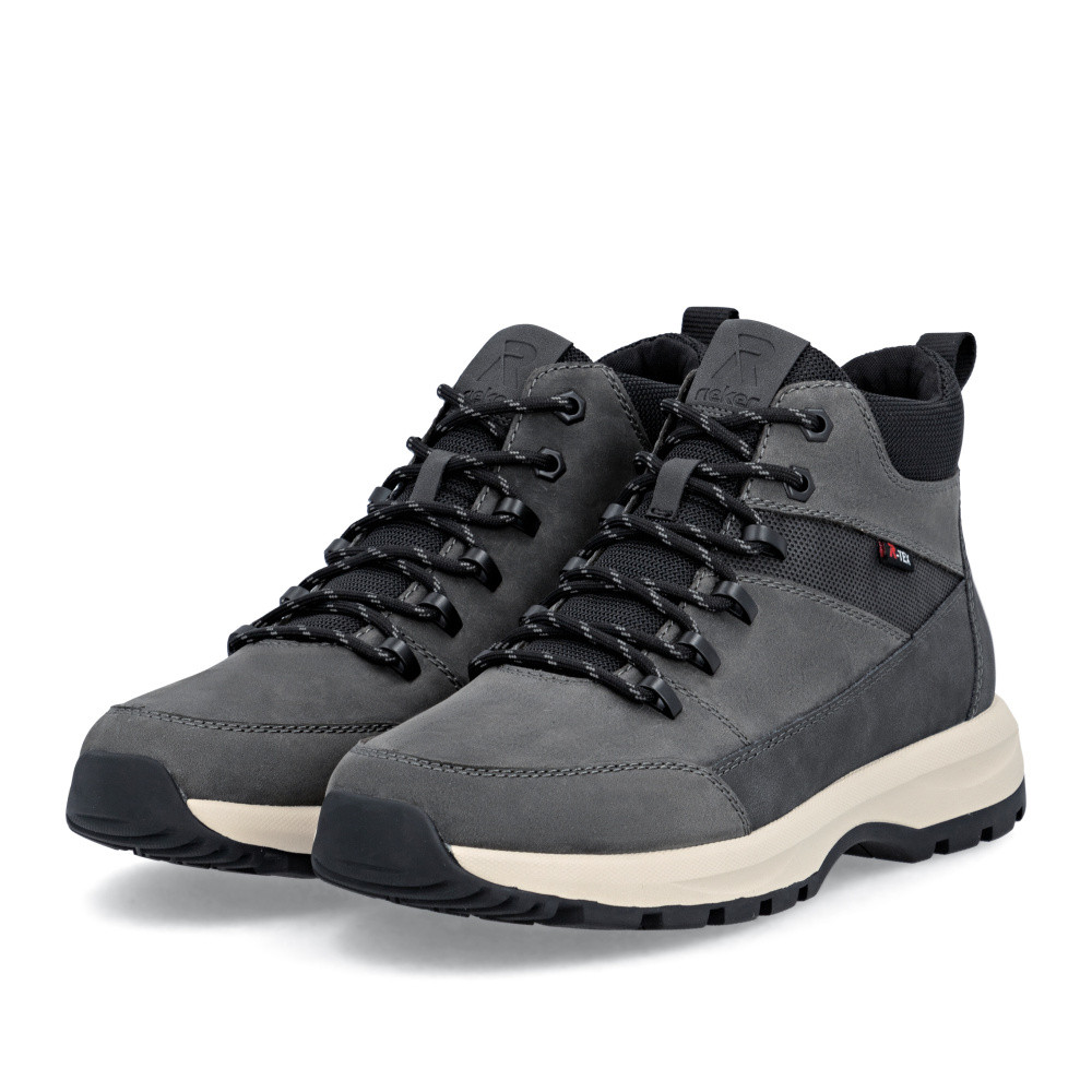 detail Pánská kotníková obuv RIEKER U1671-42 šedá W5