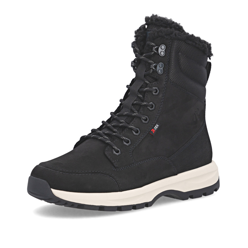 detail Pánská kotníková obuv RIEKER U1672-00 černá W5