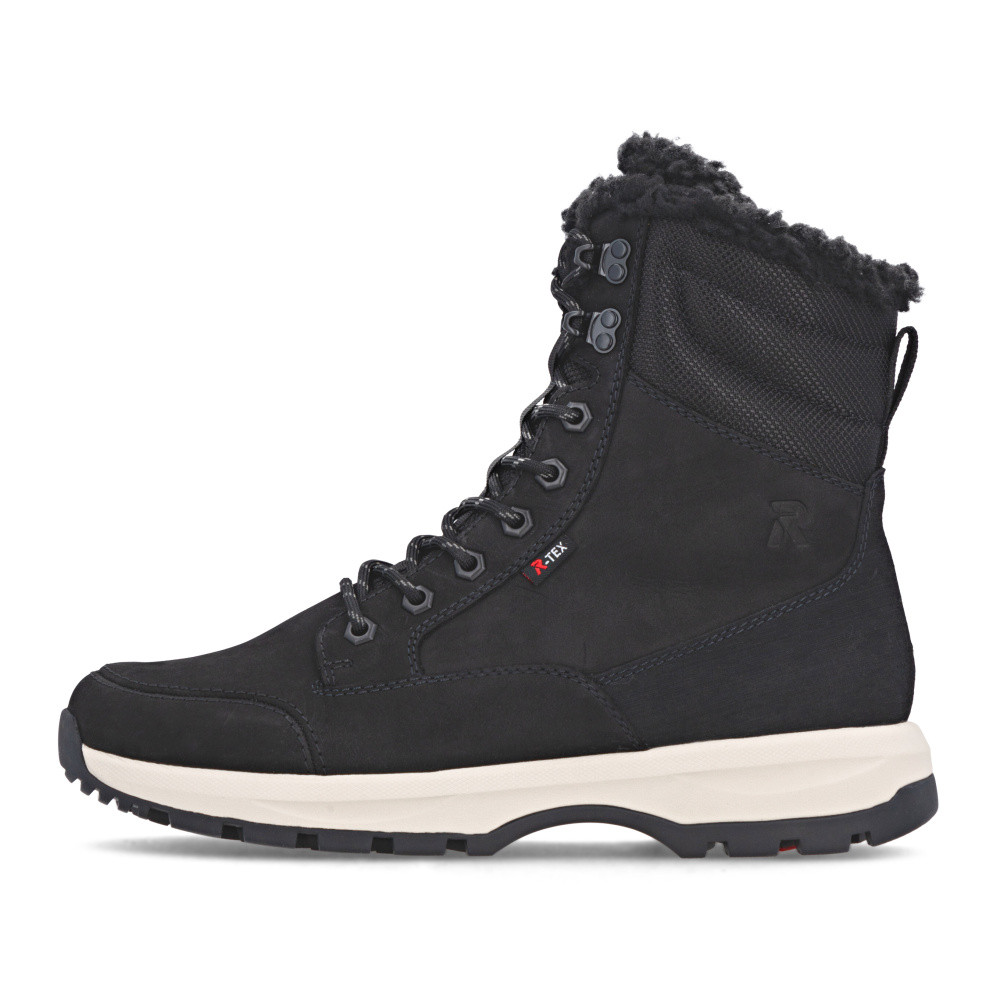 detail Pánská kotníková obuv RIEKER U1672-00 černá W5