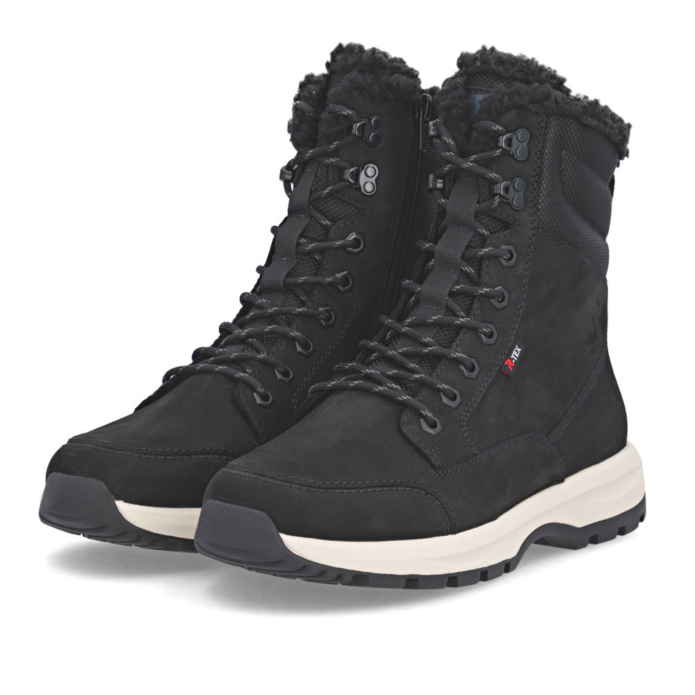 detail Pánská kotníková obuv RIEKER U1672-00 černá W5