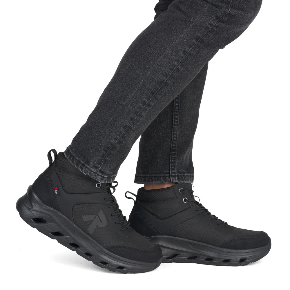 detail Pánská kotníková obuv RIEKER U3570-01 černá W5