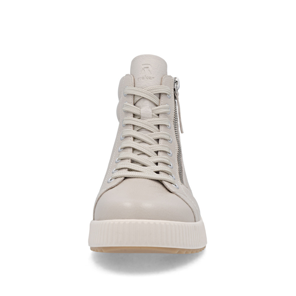 detail Dámská kotníková obuv RIEKER W0164-60 béžová W5